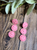 Triple Circle Drop Earrings