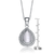 Collette Z Cubic Zirconia Sterling Silver Pear Shape Necklace