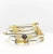 Wrap Bracelets-Monica In Butterscotch And Topaz