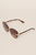 Women's Rhinestone Detail Round Sunglasses