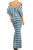 Knit Print Tie Dye Dolman Style Dress