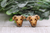 Whippet Dog Breed || 12mm Stud Earrings 