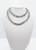 28" Iridescent Glass Bead Hand-Strung Necklace