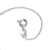 Collette Z Sterling Silver Cubic Zirconia Sparkle Round Necklace