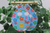 Rainbows, Sunshines & Butterflies Teardrop Faux Leather Earrings | Hypoallergenic