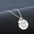 I Love You To Moon and back Love Heart Necklace