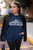 Chicago Skyline Hoodie with White Outline