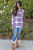 Plaid Flannel Long Sleeve Button Green Tint shirts