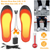 1Pair Electric Heated Insoles USB Foot Warmer