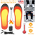 1Pair Electric Heated Insoles USB Foot Warmer