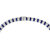 Collette Z Sterling Silver Cubic Zirconia Vertical Wreath Necklace