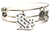 In Memory Of My Daughter Triple Style Bangle Bracelet