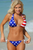 USA Flag Side Tie Bikini