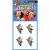 Waterless Peel & Stick Temporary Tattoos Fan-A-Peel / Gamesfaces