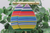 Serape Teardrop Faux Leather Earrings | Hypoallergenic