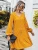 Women Summer Ruffle Casual Hem Dress