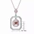 Collette Z Sterling Silver Cubic Zirconia Geometric Pendant