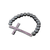 Studded Cross Metal Balls Bracelet