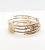 Wrap Bracelets-Phoebe in Pearl and Blush