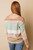 Zoey Knitted Color Block Sweater