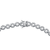 Collette Z Sterling Silver Clear Cubic Zirconia Open Circle Necklace