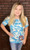 Aqua Acid Washed Bleached Blank Tee