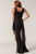 Sequences and Sheer Pleaded Overlay Dress