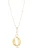 14K Gold Plated Letter Charm Necklace