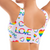 mememe PRIDE White Love CROP TOP for Women