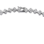 Collette Z Collette Z Sterling Silver Clear Cubic Zirconia Wreath  Necklace