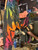 Rainbow Burst Tie Dye Joggers Blank