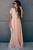 Soft Deep V Neck Short Sleeve Lace Dress