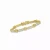 Collette Z Two Tone Cubic Zirconia Bracelet