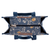 JANE AUSTEN'S BLUE OAK SHOPPER BAG Shoulder Tote