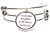 I Love My Daughter To The Moon And Back Triple Style Bangle Bracelet