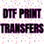 DTF Print Transfer