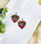 Wild Serape Leopard Leather Hoop Earrings 