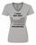 I wear this shirt periodically - Periodic table Ladies shirt XLarge