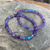 Amethyst Cube Bracelet