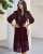 Chiffon Mesh Maxi Dress