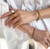 THEA GOLD PEARL SIGNET RING