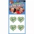 Waterless Peel & Stick Temporary Tattoos Fan-A-Peel / Gamesfaces