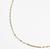 ELSIE GOLD DAINTY LACE CHAIN NECKLACE