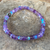 Amethyst Cube Bracelet