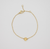 ZOE GOLD DAINTY DISC BRACELET