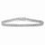 Sterling Silver 1carat Total Diamond Weight Diamond Tennis Bracelet