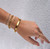 CARRIE GOLD DIAMOND CUFF BRACELET