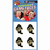 Waterless Peel & Stick Temporary Tattoos Fan-A-Peel / Gamesfaces
