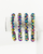 Glass Bead Stretchy Bracelet