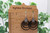 Black Leopard Nesting Circles || Acrylic Dangle Earrings || Hypoallergenic